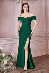 **Cinderella Divine KV1057: Enchanting Off-the-Shoulder Trumpet Gown for Unforgettable Moments**