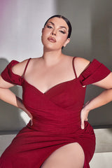 Enchanting Cinderella Divine Gown for Curvy Silhouettes: KV1057C