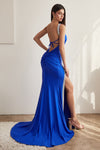 **Cinderella Divine: Enchanting Crystal-Embellished Gown for Unforgettable Occasions**