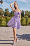 Cinderella Divine KV1089: Enchanting Printed Tulle Gown for Special Occasions