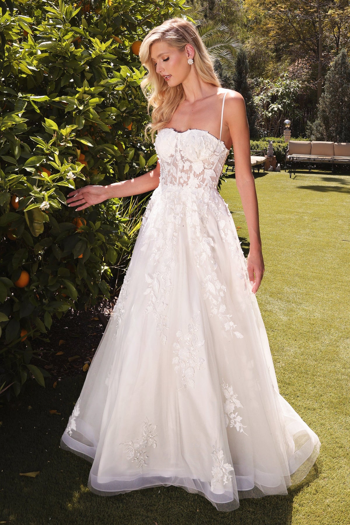 Enchanting Cinderella Divine Bridal Gown: TY15 for an Ethereal Wedding