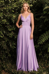 Captivating in Cinderella Divine: Enchanting Satin Gown for Unforgettable Occasions