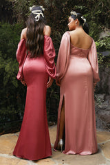 **Enchanting Elegance: Le Reve's Sensual Sweetheart Maxi Dress**