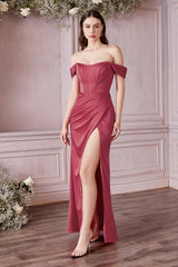 Indulge in Sultry Elegance: Cinderella Divine's Captivating Sheath Gown