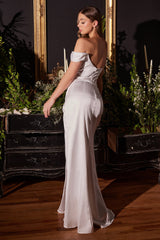 **Shneu's Timeless Elegance: Off-the-Shoulder Dress for Unforgettable Occasions**