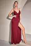 Enchanting Elegance: Shneuisan's Alluring Satin Gown for Special Occasions
