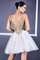 **Shneu's Enchanting Embellished Cocktail Dress: A Symphony of Elegance for Special Occasions**