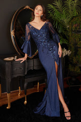 Cinderella Divine's Shimmering Floral Sequin Gown: A Captivating Choice for Unforgettable Occasions