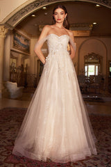 **Cinderella Divine A0822: Ethereal Elegance for Formal Occasions**