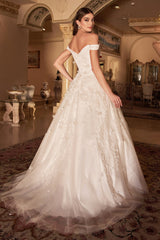 **Cinderella Divine A1027W: Regal Elegance for Your Special Day**