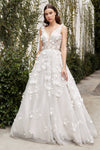 Ethereal Lace Enchantment: Cinderella Divine's A1042W Gown for Unforgettable Occasions