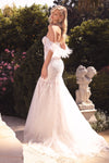 Enchanted Elegance: Cinderella Divine's A1068W Gown for Unforgettable Occasions