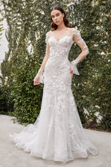 **Alluring Elegance: Cinderella Divine's Bridal Masterpiece**