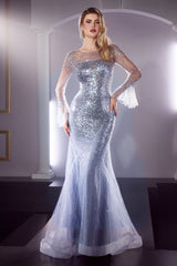 **Shimmering Elegance: Cinderella Divine's CB122 Gown for Unforgettable Moments**