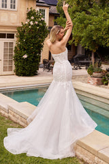 Enchanting Organza Mermaid Wedding Dress: Your Fairytale Come True