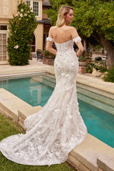 **Cinderella Divine CD861w: Enchanting Elegance for Your Special Day**