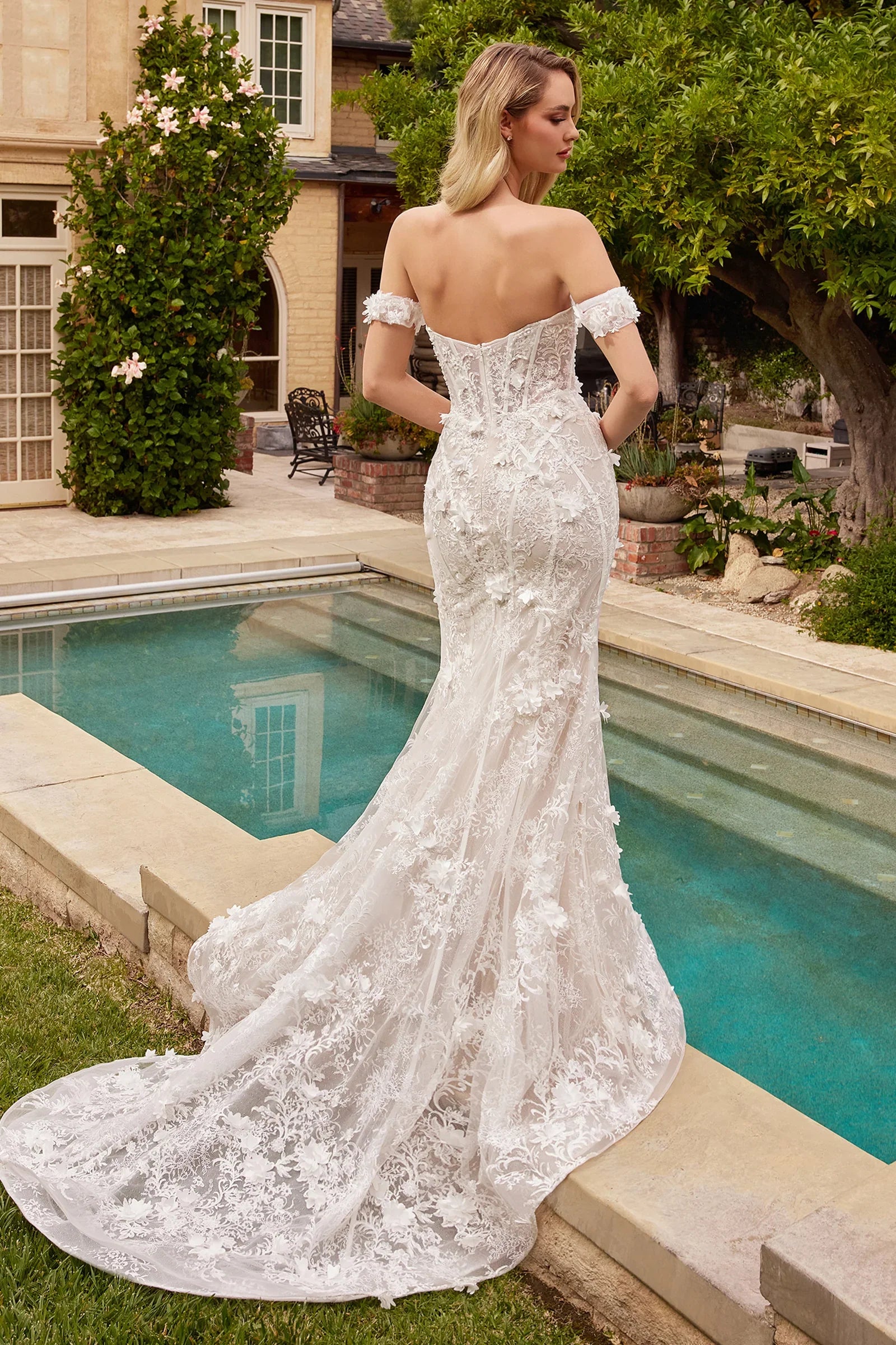 Cinderella Divine CD861w: The Epitome of Bridal Elegance for Women