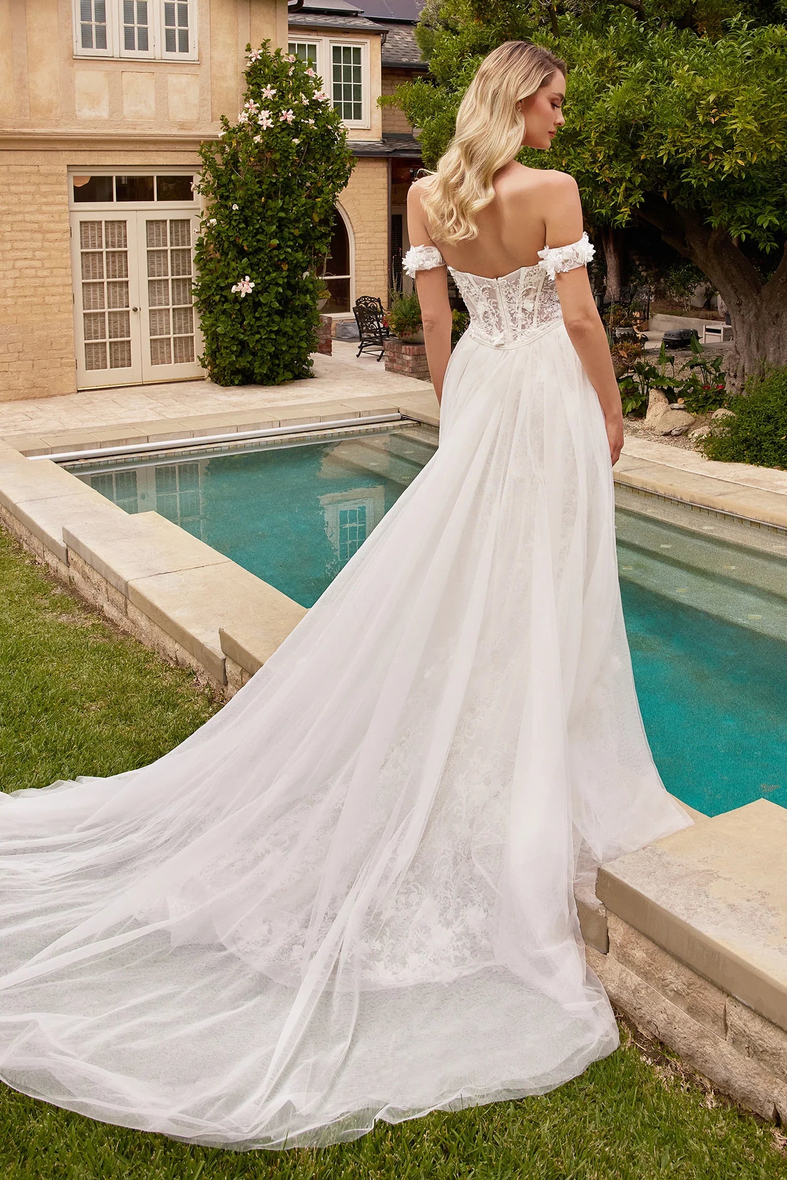 **Cinderella Divine CD861w: Enchanting Elegance for Your Special Day**