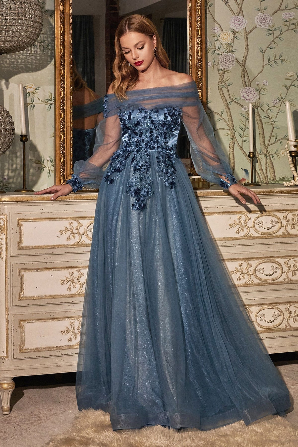 **Enchanting Elegance: The CD978 Dress for Women**