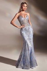 Cinderella Divine J810: Shimmering Sequins and Sheer Enchantment for Special Occasions