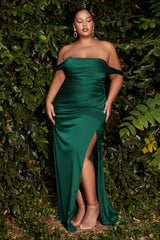 **Shneuis Enchanting Satin Gown: Timeless Elegance for Unforgettable Moments**