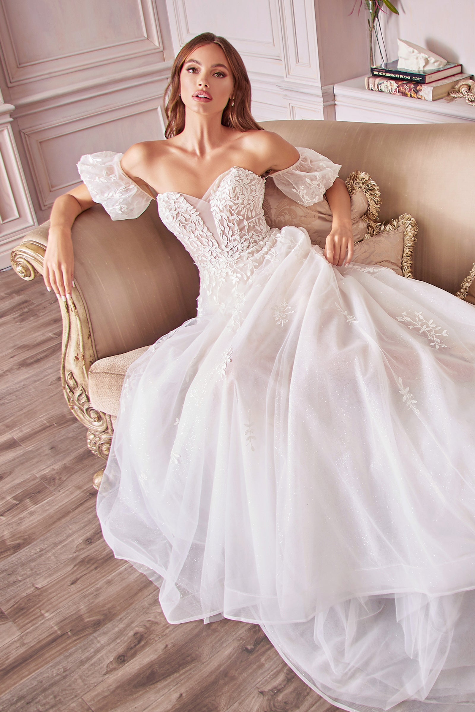 Enchanting Cinderella Divine Bridal Gown for a Magical Wedding