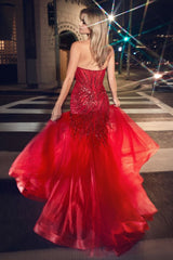 **Unveiling the Enchanting Cinderella Divine Strapless Sequin Mermaid Dress**