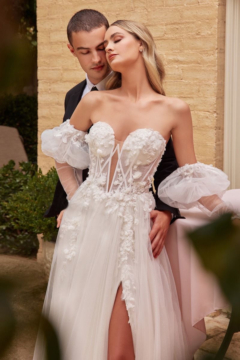 Cinderella Divine CD855w: Ethereal Bridal Ballgown for Unforgettable Occasions