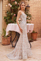 **Cinderella Divine's Enchanting Fit and Flare Gown: A Royal Statement for Your Special Day**