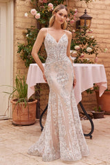 **Cinderella Divine's Enchanting Fit and Flare Gown: A Royal Statement for Your Special Day**