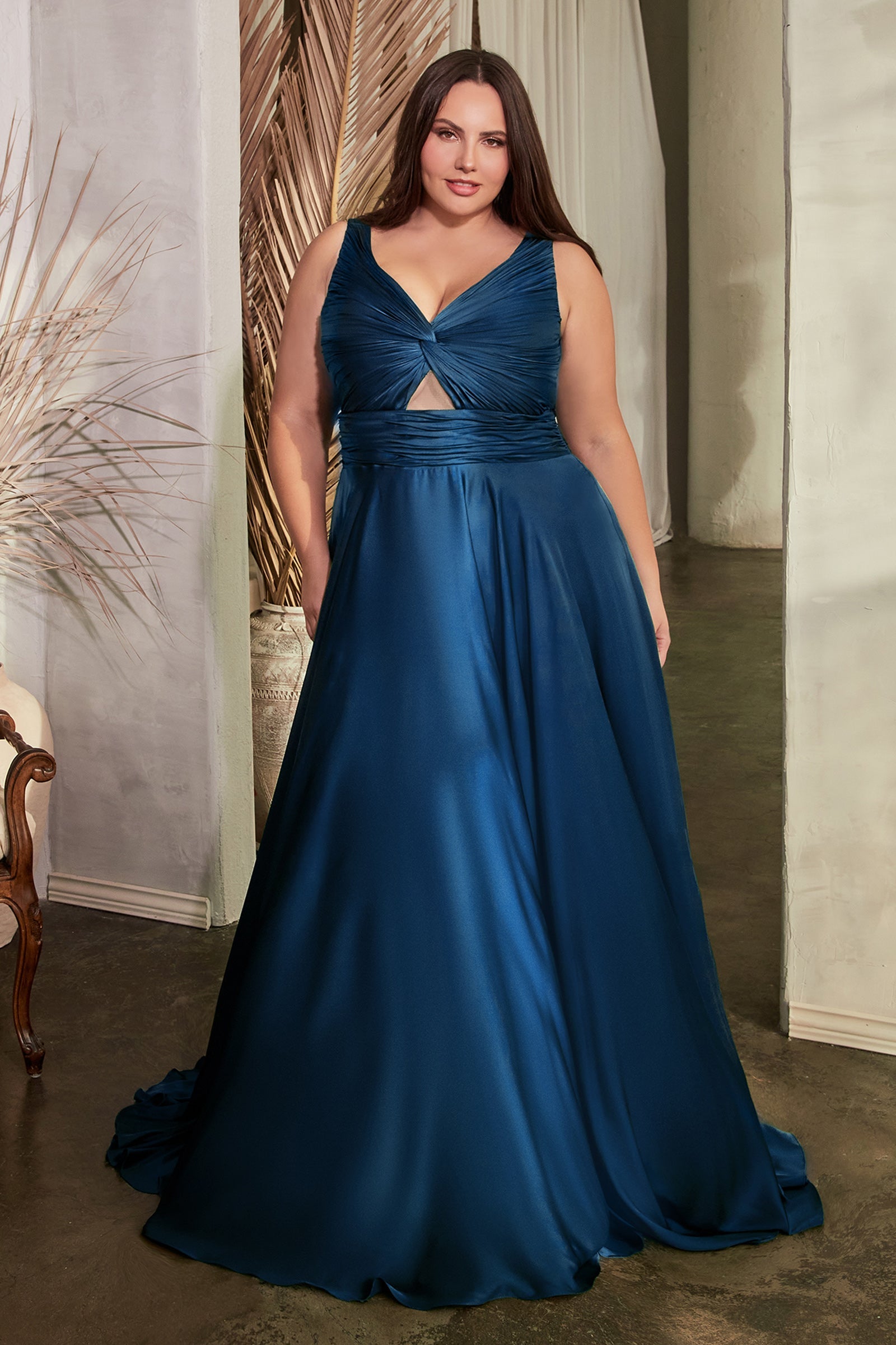 Enchanting Allure: Captivating Satin Dress for Special Occasions