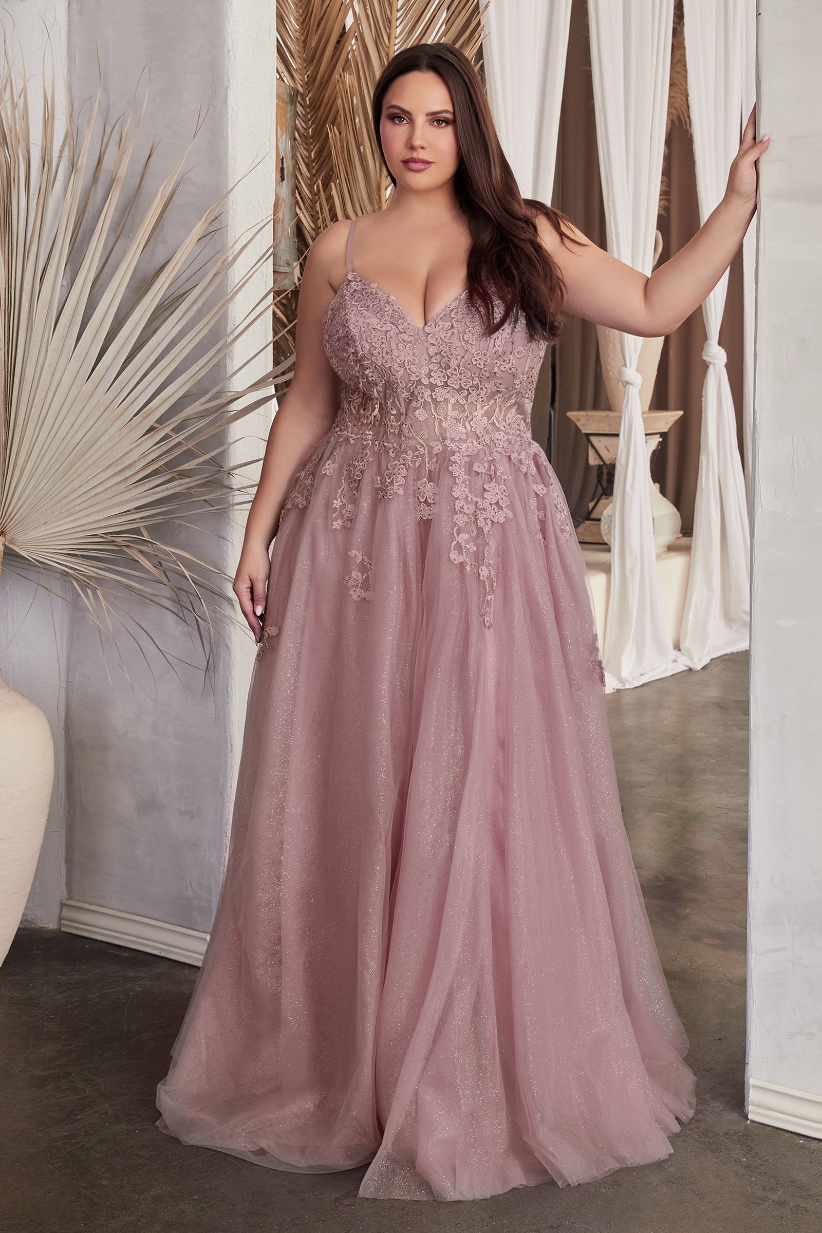 **Cinderella Divine: Enchanting A-Line Strapless Tulle Dress for Unforgettable Occasions**