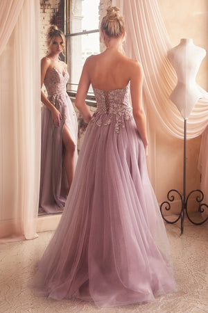Cinderella Divine's Enchanting A-Line Tulle Dress: A Princess's Dream Come True