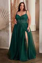 **Cinderella Divine: Enchanting Lace and Tulle Ballgown for Fairytale Occasions**