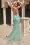Enchanted Couture: Shimmering Mermaid Dress for a Magical Night