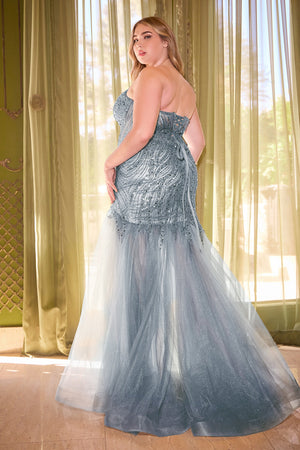 Cinderella Divine's Enchanting Sequin Mermaid Gown: Radiance for Every Occasion