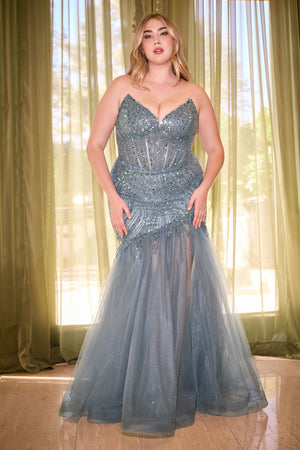 **Cinderella Divine's Enchanting Sequin Mermaid Dress: Shimmer and Shine**