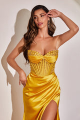 **Daisy Beauteous: The Corset Dress for Enchanting Evenings**