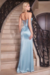 Cinderella Divine: Captivating Satin Corset Dress for Unforgettable Evenings