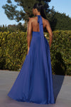 Embrace Timeless Elegance with the Infinity Satin A-Line Dress by Cinderella Divine