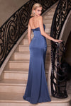 **Cinderella Divine's Strapless Satin Dress: Timeless Elegance for Every Occasion**