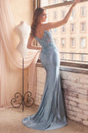 Captivating Fitted Evening Gown: Cinderella Divine's Nightlight of Glamour