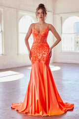 **Cinderella Divine's Enchanting Glitter & Lace Mermaid Gown for Unforgettable Occasions**