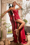 Cinderella Divine: Strapless Fitted Gown for Divine Occasions