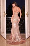 Cinderella Divine: Shimmering Sequined Dress for Unforgettable Occasions