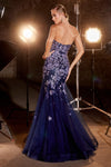 Cinderella Divine's Floral Mermaid Dress: Enchanting Elegance for Formal Occasions