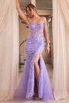 **Cinderella Divine: Enchanting Sequin Gown for Unforgettable Occasions**