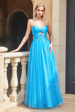 Divine Cinderella's Dream: Shimmering Tulle Gown for Enchanting Occasions
