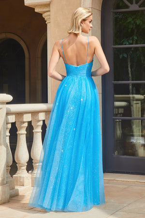 Divine Cinderella's Dream: Shimmering Tulle Gown for Enchanting Occasions