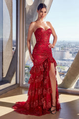 Enchanting Cinderella Divine Sweetheart Mermaid Gown for Unforgettable Occasions